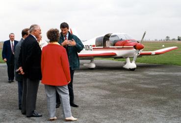 Iconographie - Visite du Président Philippe de Villiers