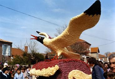 Iconographie - Fête des tulipes, un char