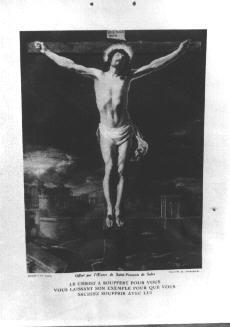Iconographie - Imprimé : Le Christ a souffert pour vous