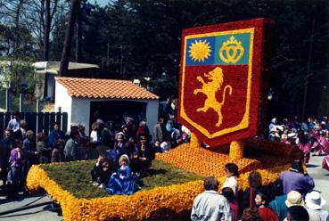 Iconographie - La fête des tulipes -  Le blason de la Tranche-sur-Mer