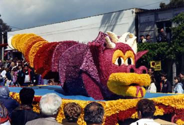 Iconographie - La fête des tulipes - Dragon