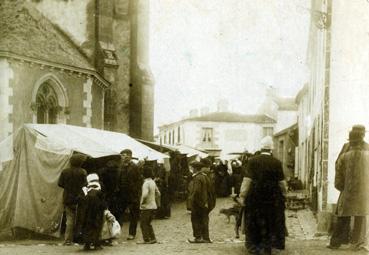 Iconographie - Un marché à Bouaine