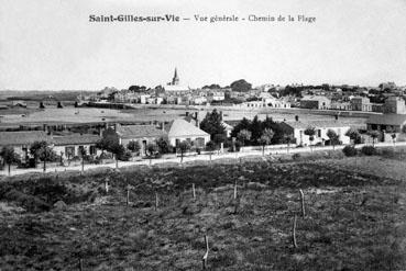 Iconographie - Vue générale - Chemin de la Plage