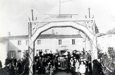 Iconographie - Mission de 1949 - Arc de triomphe de La Chevasse