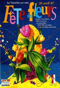 Iconographie - L'affiche de la Fête des fleurs