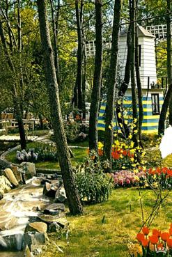 Iconographie - Le parc des Floralies - Moulin flamand