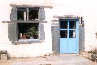 Iconographie - Maison à coyaux - Détail des ouvertures