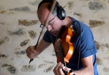 Iconographie - Enregistrement du CD d'Aloubi "Impression"