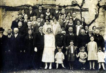 Iconographie - Mariage Léa Buet et Henri Chauvin, de Puy Pelé