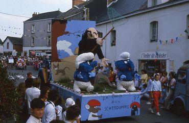 Iconographie - Défilé-cavalcade de la Saint-Laurent 1984