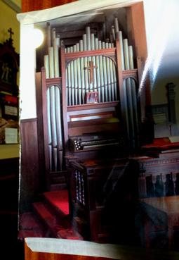 Iconographie - Photographie des anciennes orgues de l'église