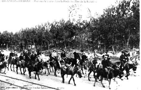 Iconographie - Promenade à ânes