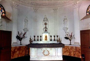 Iconographie - Autel de la chapelle de Fonteclose