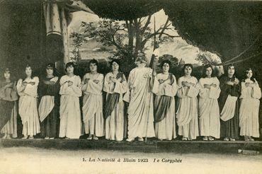 Iconographie - La Nativité à Blain 1923 - Le Coryphée