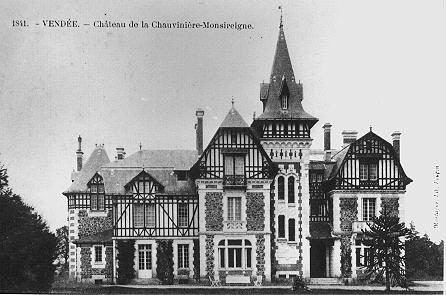 Iconographie - Château de la Chauvinière