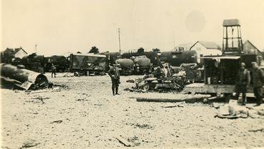 Iconographie - Ruines après le bombardement du 17 juin 1940