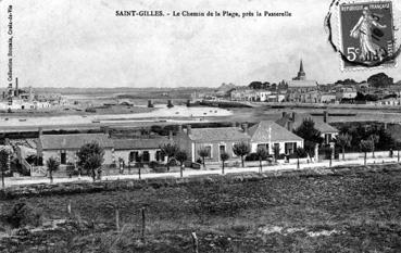 Iconographie - Le chemin de la plage, près la Passerelle