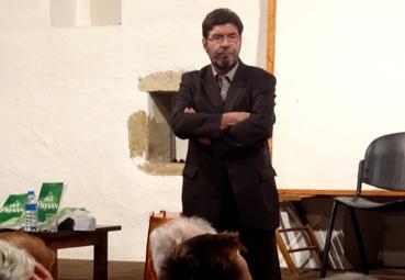 Iconographie - Luc Guyau en conférence au Vasais avec Arexcpo, Saint-Jean-de-Monts