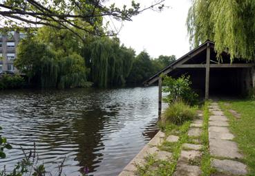 Iconographie - Le Blavet et un lavoir