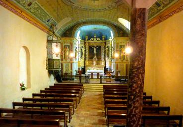 Iconographie - Eglise Saint-Jean-Baptiste de Diusse - Vue du balcon