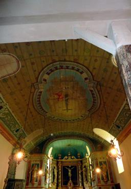 Iconographie - Eglise Saint-Jean-Baptiste de Diusse - Le plafond