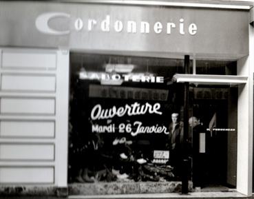 Iconographie - Cordonnerie Perocheau, au 7 rue Gobin