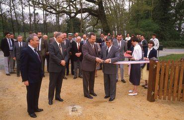 Iconographie - Inauguration du camping de Blain