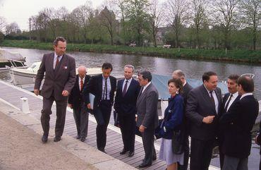 Iconographie - Inauguration du port de Blain