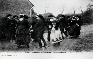 Iconographie - Danses bretonnes - Le jabadao