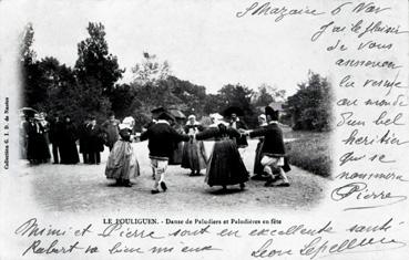 Iconographie - Danse de paludiers et paludières en fête