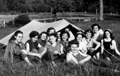 Iconographie - Camp des Jeunesses Ouvrières catholiques françaises