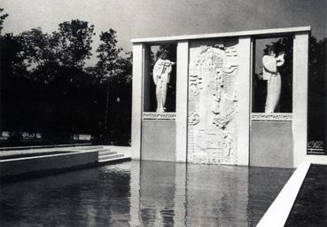 Iconographie - Monument dédié à Claude Debussy, par Jan et Joël Martel