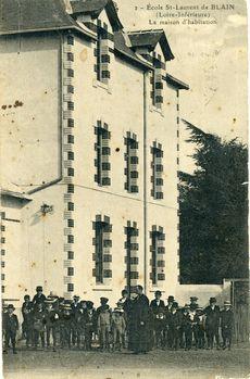 Iconographie - Ecole Saint-Laurent de Blain - La maison d'habitation