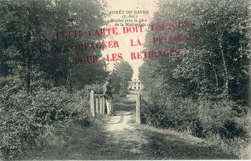 Iconographie - Sentier près de la gare de la Maillardais