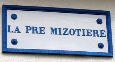 Iconographie - Plaque à La Prémizotière