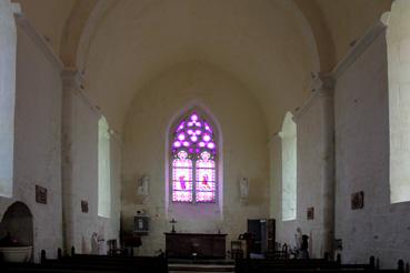 Iconographie - Le choeur de l'église templière