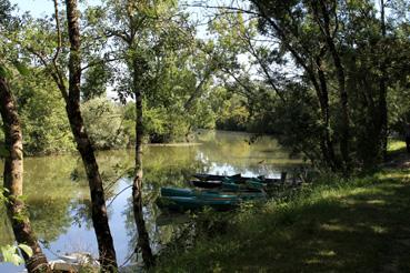 Iconographie - La rivière près du camping de La rivière