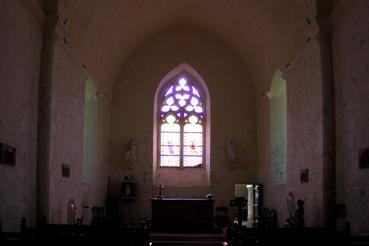 Iconographie - Le choeur de l'église templière