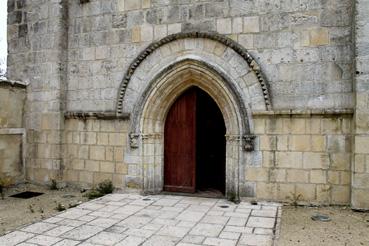 Iconographie - Le porche de l'église templière