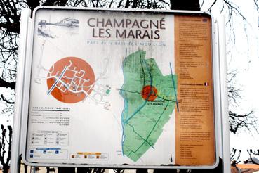 Iconographie - Plan public de Champagné-le-Marais