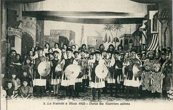 Iconographie - La Nativité à Blain 1923 - Danse des guerriers saliens