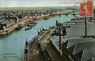 Iconographie - Ile Gloriette - Pont Haudine