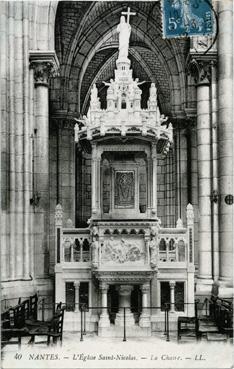 Iconographie - L'église Saint-Nicolas - La chaire