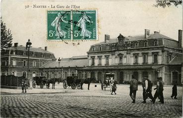 Iconographie - La gare de l'Etat