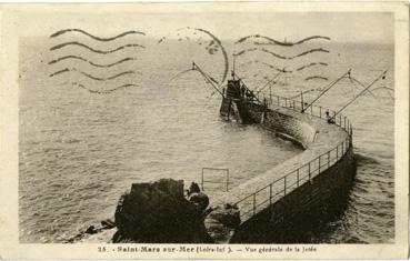 Iconographie - Saint-Marc-sur-Mer - Vue générale de la jetée