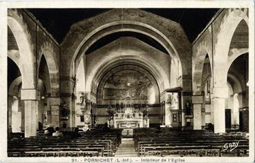 Iconographie - Intérieur de l'église