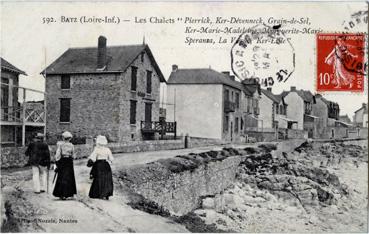 Iconographie - Les chalets "Pierrick, KerDévennec, Grain de sel, Ker-Marie-Madeleine, 