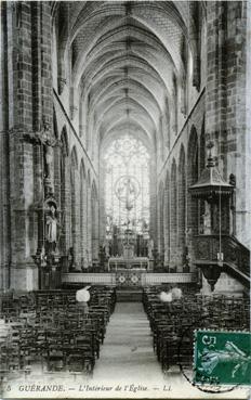 Iconographie - L'intérieur de l'église