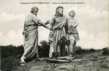 Iconographie - Calvaire de Pontchâteau - Jésus est dépouillé de ses vêtements