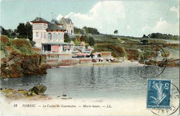 Iconographie - Le casino de Gourmalon - Marée haute